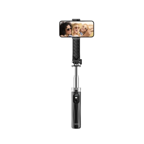 XO SS11 szelfi bot Bluetooth állvány 100cm - fekete