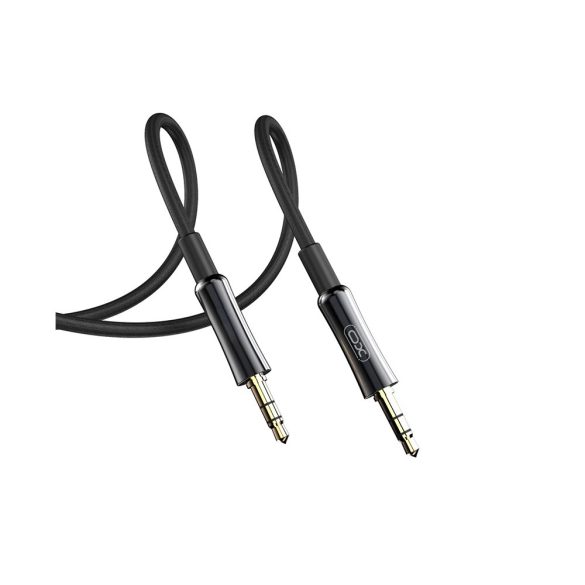 XO NB-R255C audiokábel 3.5mm jack - 3.5mm jack 1,0m - fekete