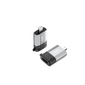 XO GB015 miniDisplayport - HDMI adapter 4K - szürke