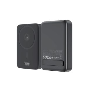 XO PR231 mágneses powerbank 20W 10000mAh - fekete
