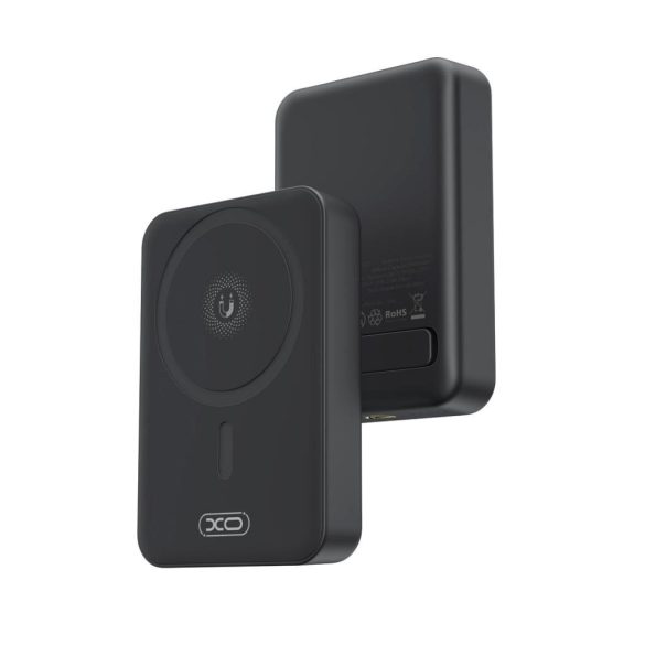 XO PR231 mágneses powerbank 20W 10000mAh - fekete