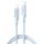 XO NB-Q265A Type-C - Lightning kábel 27W PD 1m - kék XO NB-Q265A Type-C - Lightning kábel 27W PD 1m - kék