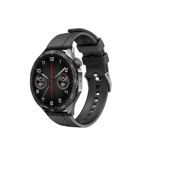 XO Watch 4 okosóra Amoled fekete