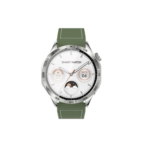 XO Watch 4 okosóra Amoled zöld