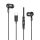 XO EP81 vezetékes fülhallgató USB-C - fekete XO EP81 vezetékes fülhallgató USB-C - fekete