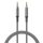 XO NB-R279C audiokábel 3.5mm jack - 3.5mm jack 1,0m - fekete XO NB-R279C audiokábel 3.5mm jack - 3.5mm jack 1,0m - fekete