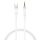 XO NB-R279B audiokábel USB-C - 3.5mm jack 1,0m - fehér