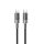 XO NB-Q282B Type-C - Type-C kábel 60W PD 1m - fekete