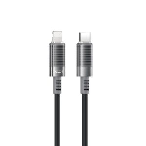 XO NB-Q282B Type-C - Lightning kábel 27W PD 1m - fekete