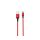 XO NB143 USB-A - Type-C kábel 2.4A 1m - piros XO NB143 USB-A - Type-C kábel 2.4A 1m - piros