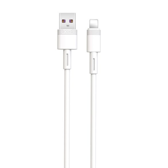 XO NB-Q166 USB-A - Lightning kábel 5A 1m - fehér