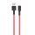 XO NB-Q166 USB-A - Type-C kábel 5A 1m - piros XO NB-Q166 USB-A - Type-C kábel 5A 1m - piros