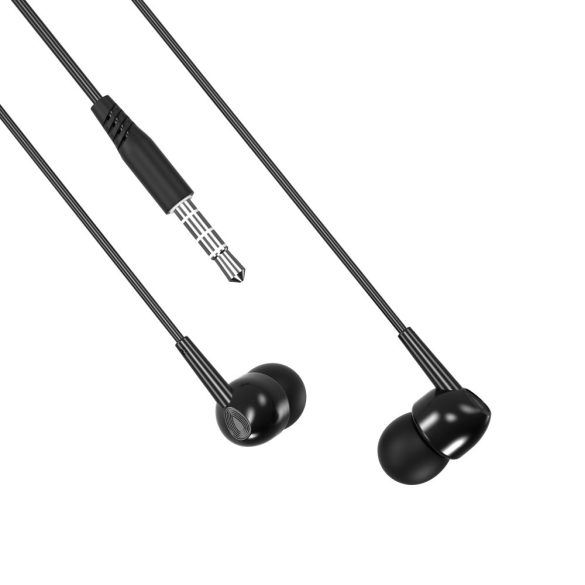 XO EP37 vezetékes fülhallgató 3,5mm jack - fekete
