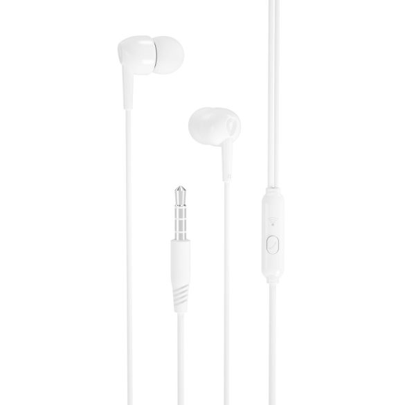 XO EP37 vezetékes fülhallgató 3,5mm jack - fehér
