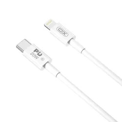 XO NB-Q189A Type-C - Lightning kábel 20W PD 1m - fehér