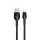 XO NB55 USB-A - microUSB kábel 1m 5A - fekete XO NB55 USB-A - microUSB kábel 1m 5A - fekete