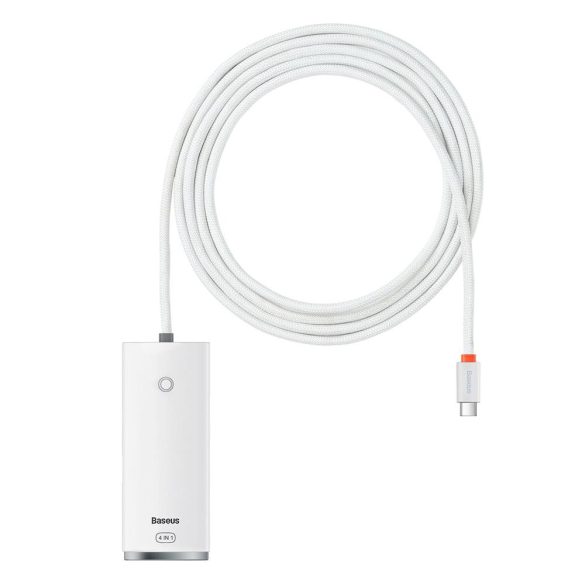 Baseus Lite Series USB Hub USB-C - 4xUSB-A 2m - fehér