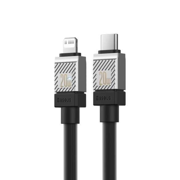 Baseus CoolPlay Type-C - Lightning kábel 20W 1m - fekete
