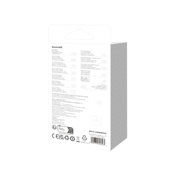 Baseus CoolPlay Type-C - Lightning kábel 20W 1m - fekete