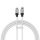 Baseus CoolPlay Type-C - Lightning kábel 20W 1m - fehér