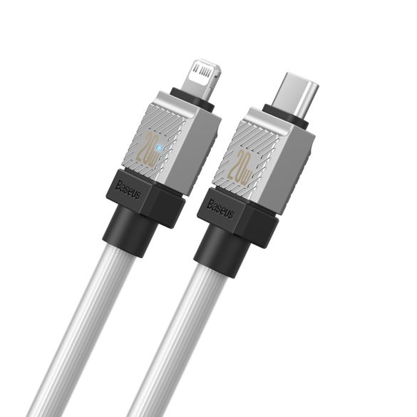 Baseus CoolPlay Type-C - Lightning kábel 20W 1m - fehér