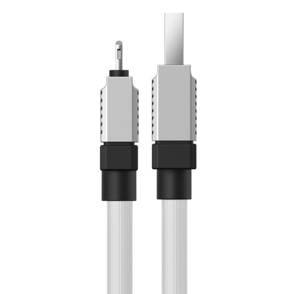 Baseus CoolPlay USB-A - Lightning kábel 2.4A 2m - fehér