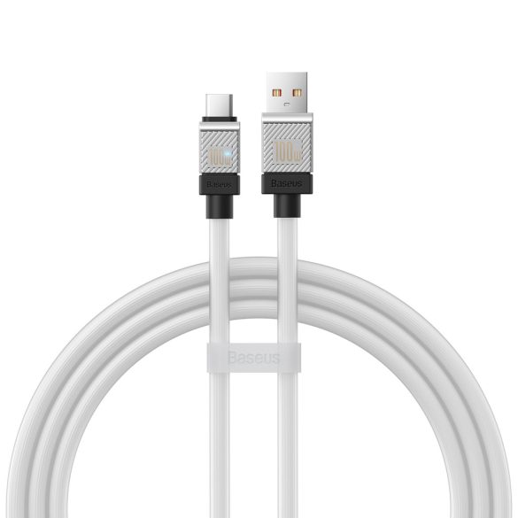 Baseus CoolPlay USB-A - Type-C kábel 100W 1m - fehér