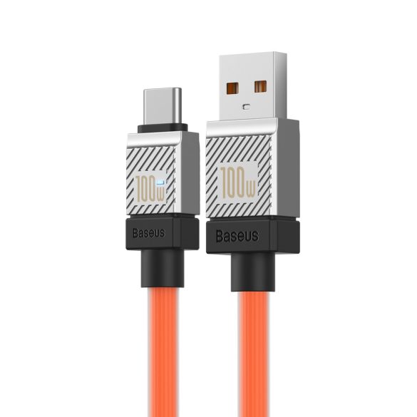 Baseus CoolPlay USB-A - Type-C kábel 100W 2m - narancssárga