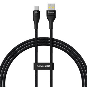 Baseus Flash 2 USB-A - Type-C kábel 100W 1m - fekete