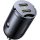 Baseus Tiny Star Mini autós töltő 2xUSB-C csatlakozással 30W - fekete Baseus Tiny Star Mini autós töltő 2xUSB-C csatlakozással 30W - fekete