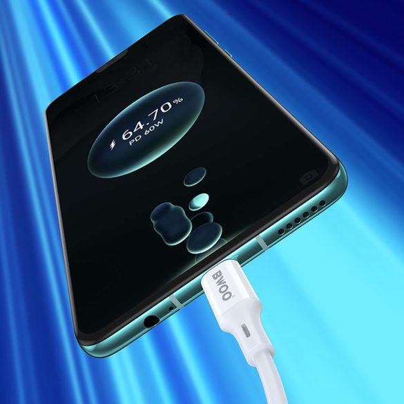 BWOO X279C-L Fast Type-C - Type-C kábel 60W 1m