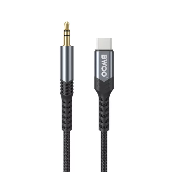 BWOO BO-AUX066 audió kábel AUX 3,5mm jack - USB-C