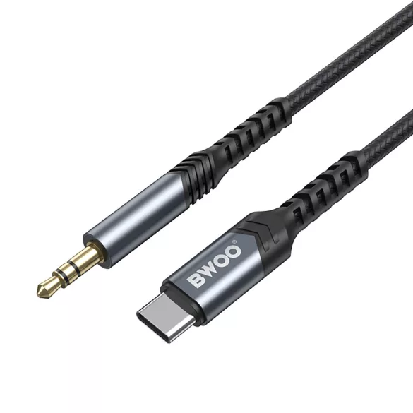BWOO BO-AUX066 audió kábel AUX 3,5mm jack - USB-C