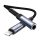 BWOO BZ48 AUX 3,5mm jack - Lightning audio adapter - fekete BWOO BZ48 AUX 3,5mm jack - Lightning audio adapter - fekete