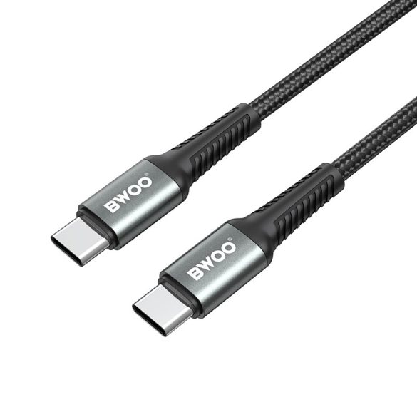 BWOO Braided Type-C - Type-C kábel 60W 3m