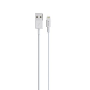 Comma Jub MFi USB-A - Lightning kábel 2.4A 1m - fehér