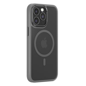 Comma Joy Elegant MagSafe-kompatibilis tok iPhone 15 - szürke