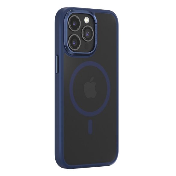 Comma Joy Elegant MagSafe-kompatibilis tok iPhone 15 - kék