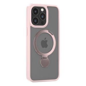 Comma Shark MagSafe-kompatibilis tok iPhone 15 - rózsaszín