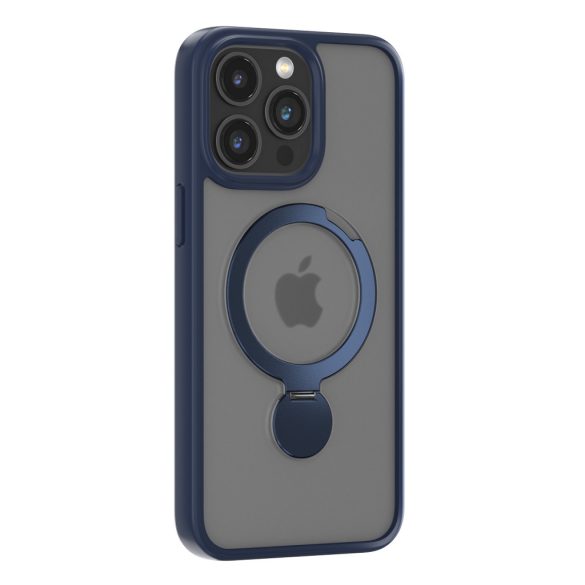 Comma Shark MagSafe-kompatibilis tok iPhone 15 Pro - kék