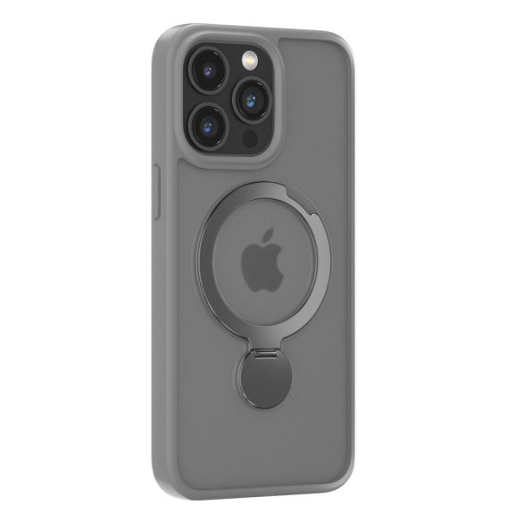 Comma Shark MagSafe-kompatibilis tok iPhone 15 Plus - szürke