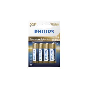 Philips Premium alkáli elem AA LR6 - 4db