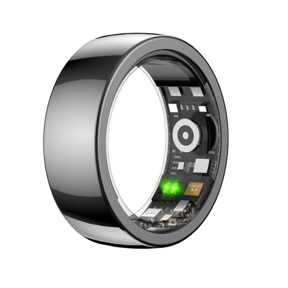 Riversong Trinity okosgyűrű SR01 7-es méret (belső átmérő 17mm) - fekete