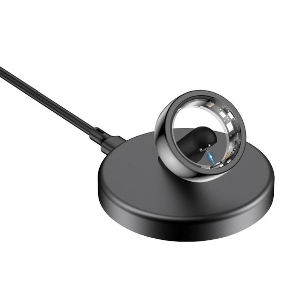 Riversong Trinity okosgyűrű SR01 7-es méret (belső átmérő 17mm) - fekete