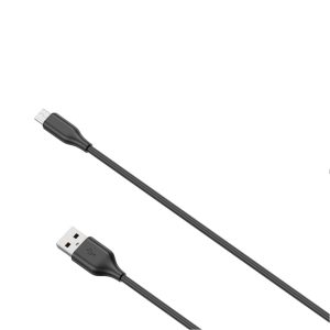 Riversong CM85 Beta USB-A - microUSB kábel 1m 3A - fekete