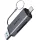 BENFEI olvasó kart 2in1 USB-C-USB-A 3.0 SD Micro SD fekete
