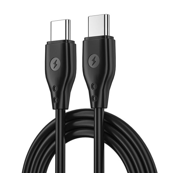 WIWU Wi-C002 Pioneer Type-C - Type-C kábel 67W 1m - fekete