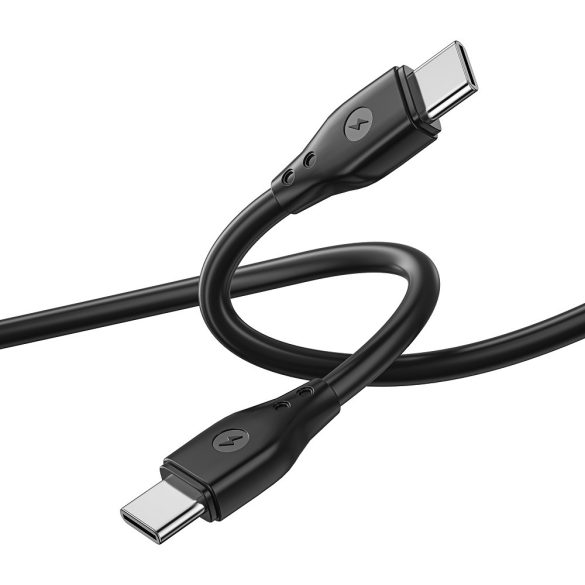 WIWU Wi-C002 Pioneer Type-C - Type-C kábel 67W 1m - fekete