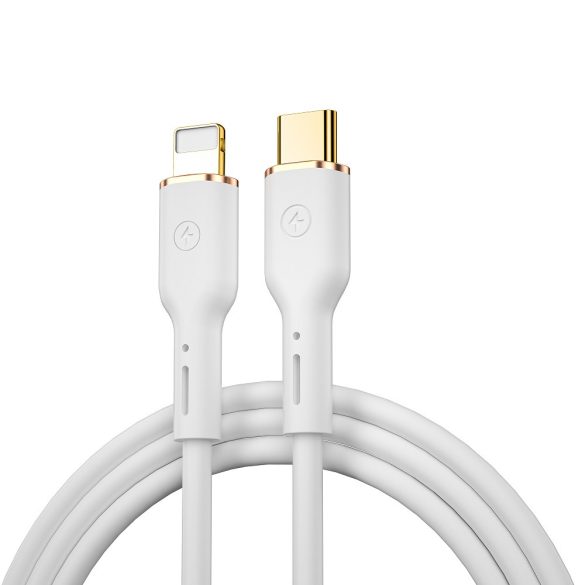 WIWU YQ01 Type-C - Lightning kábel 30W 1.2m - fehér