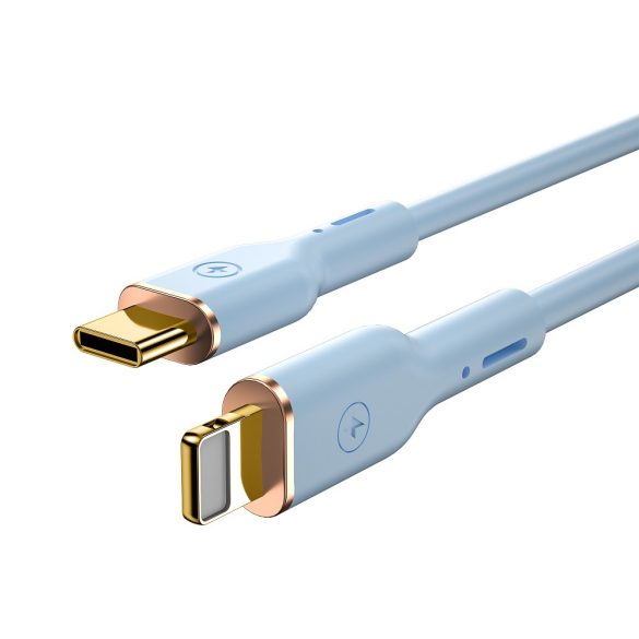 WIWU YQ01 Type-C - Lightning kábel 30W 1.2m - kék